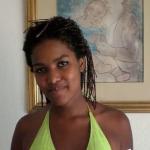 Afroflittchen sucht weisse Schwänze. Bild Afroflittchen sucht weisse Schwänze. Bild